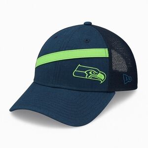 New Era NFL Seattle Seahawks Snapback Trucker Hat â OSFM